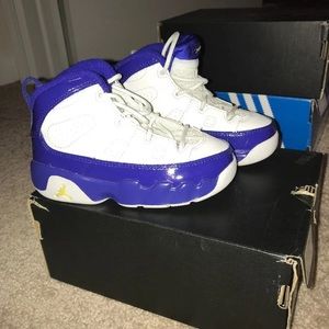 Air Jordan 9 Retro kobe Bryant PE Purple
